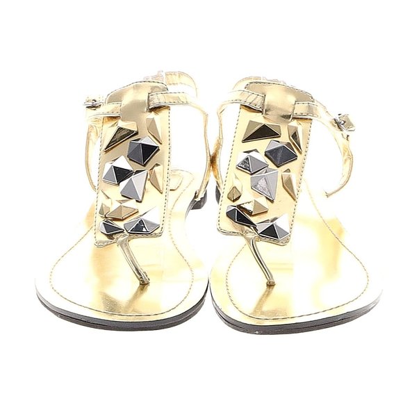 DV by Dolce Vita Solid Gold Sandals, 8 - Picture 2 of 2